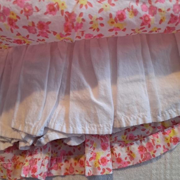 Mini Boden girls size 3-4 years, Floral print adjustable strap, lined, EUC - Picture 4 of 10